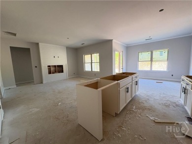 The Ellington Plan built by Stephen Elliott Homes. Quick on Chimney Oaks Golf Club in Georgia - for sale on GolfHomes.com, golf home, golf lot