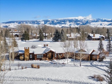 Enjoy this beautiful custom home at Jackson Hole Golf & Tennis on Jackson Hole Golf and Tennis Club in Wyoming - for sale on GolfHomes.com, golf home, golf lot