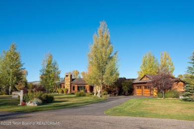 Enjoy this beautiful custom home at Jackson Hole Golf & Tennis on Jackson Hole Golf and Tennis Club in Wyoming - for sale on GolfHomes.com, golf home, golf lot