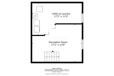 Welcome to this beautifully updated 3-bedroom, 2-bath brick on Thorn Apple Country Club in Ohio - for sale on GolfHomes.com, golf home, golf lot