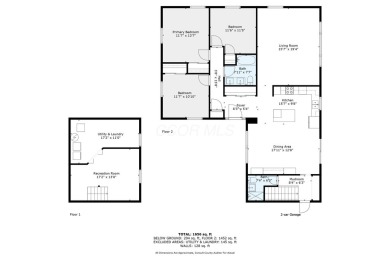 Welcome to this beautifully updated 3-bedroom, 2-bath brick on Thorn Apple Country Club in Ohio - for sale on GolfHomes.com, golf home, golf lot