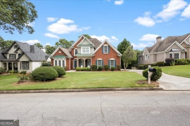 Fabulous Mirror Lake custom-built home with golf course view on Mirror Lake Golf Club in Georgia - for sale on GolfHomes.com, golf home, golf lot