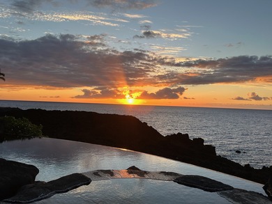 Experience fusion of Asian-inspired design and Hawaiian elegance on Waikoloa Beach Resort Golf Course in Hawaii - for sale on GolfHomes.com, golf home, golf lot