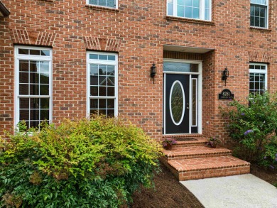 This Stately, all brick colonial is situated on over 1/2 acre on Pete Dye River Course of Virginia Tech in Virginia - for sale on GolfHomes.com, golf home, golf lot