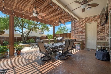 Welcome to this beautifully crafted residence nestled in the on Hackberry Creek Country Club in Texas - for sale on GolfHomes.com, golf home, golf lot