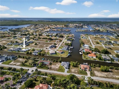 PRIME WATERFRONT IN CAPE CORAL! CONTEMPORARY 3 BEDROOM PLUS DEN on Burnt Store Golf Club in Florida - for sale on GolfHomes.com, golf home, golf lot