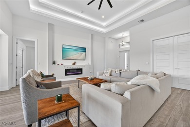 PRIME WATERFRONT IN CAPE CORAL! CONTEMPORARY 3 BEDROOM PLUS DEN on Burnt Store Golf Club in Florida - for sale on GolfHomes.com, golf home, golf lot