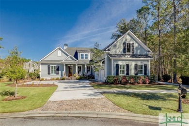 Unparalleled custom finishes, spacious rooms and an open concept on Savannah Quarters Country Club in Georgia - for sale on GolfHomes.com, golf home, golf lot