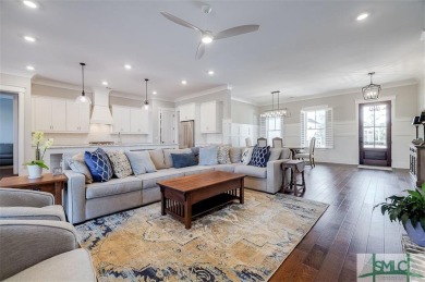 Unparalleled custom finishes, spacious rooms and an open concept on Savannah Quarters Country Club in Georgia - for sale on GolfHomes.com, golf home, golf lot