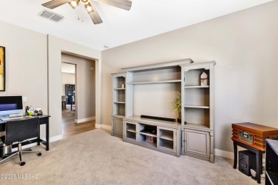 Stunning BETTER THAN NEW! 2024 Alora model home with 2,078 sq ft on Saddlebrooke Ranch Golf Club in Arizona - for sale on GolfHomes.com, golf home, golf lot