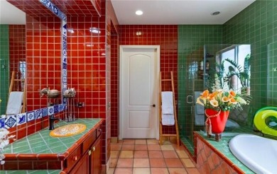 Resort style living in this exquisite Spanish style oasis on Monterey Country Club in California - for sale on GolfHomes.com, golf home, golf lot