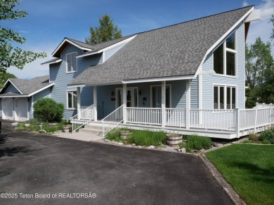 Spacious residence bordering the #7 hole at Cedar Creek Golf on Star Valley RV Golf Course in Wyoming - for sale on GolfHomes.com, golf home, golf lot