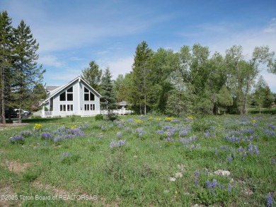 Spacious residence bordering the #7 hole at Cedar Creek Golf on Star Valley RV Golf Course in Wyoming - for sale on GolfHomes.com, golf home, golf lot