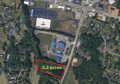 GREAT LOCATION!!!! 5.2 level acres close to the intersection of on River Falls Plantation in South Carolina - for sale on GolfHomes.com, golf home, golf lot