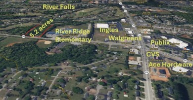 GREAT LOCATION!!!! 5.2 level acres close to the intersection of on River Falls Plantation in South Carolina - for sale on GolfHomes.com, golf home, golf lot