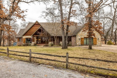 Lovely one-level custom built waterfront home situated on over a on Patricia Island Golf Club in Oklahoma - for sale on GolfHomes.com, golf home, golf lot