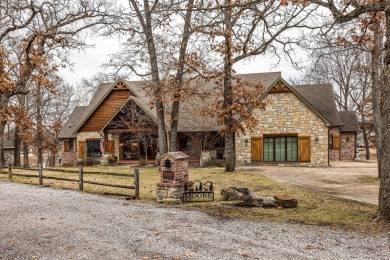 Lovely one-level custom built waterfront home situated on over a on Patricia Island Golf Club in Oklahoma - for sale on GolfHomes.com, golf home, golf lot