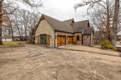 Lovely one-level custom built waterfront home situated on over a on Patricia Island Golf Club in Oklahoma - for sale on GolfHomes.com, golf home, golf lot