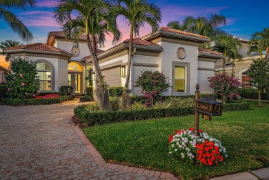 This tranquil retreat nestled within The Country Club at Mirasol on Country Club At Mirasol in Florida - for sale on GolfHomes.com, golf home, golf lot