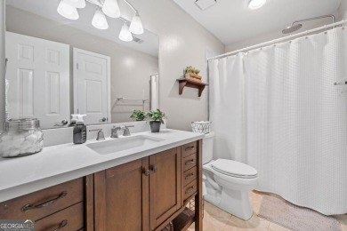 Nestled on a quiet, .38-acre cul-de-sac lot in the highly on Canongate At Eagle Watch Golf Club in Georgia - for sale on GolfHomes.com, golf home, golf lot