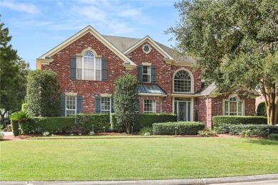 Exquisitely positioned on a desirable corner lot, this elegant on English Turn Golf and Country Club in Louisiana - for sale on GolfHomes.com, golf home, golf lot