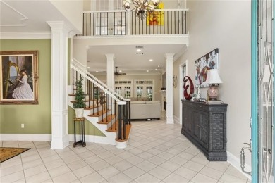 Exquisitely positioned on a desirable corner lot, this elegant on English Turn Golf and Country Club in Louisiana - for sale on GolfHomes.com, golf home, golf lot