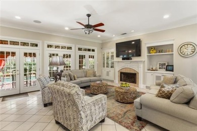 Exquisitely positioned on a desirable corner lot, this elegant on English Turn Golf and Country Club in Louisiana - for sale on GolfHomes.com, golf home, golf lot