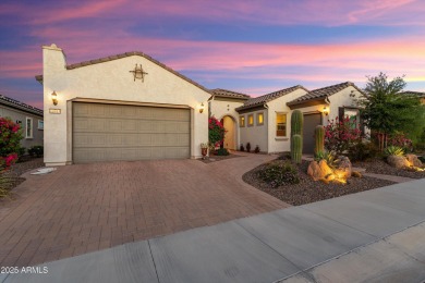 Stunning Endeavor model on the 6th hole of Sun City Festival's on Copper Canyon Golf Club in Arizona - for sale on GolfHomes.com, golf home, golf lot