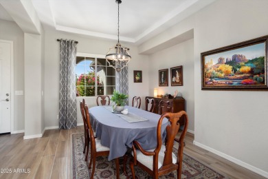Stunning Endeavor model on the 6th hole of Sun City Festival's on Copper Canyon Golf Club in Arizona - for sale on GolfHomes.com, golf home, golf lot
