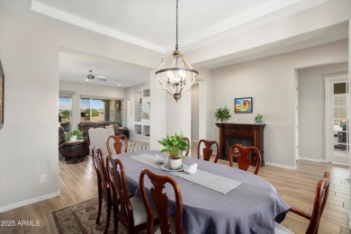 Stunning Endeavor model on the 6th hole of Sun City Festival's on Copper Canyon Golf Club in Arizona - for sale on GolfHomes.com, golf home, golf lot