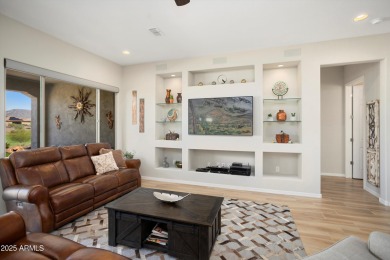 Stunning Endeavor model on the 6th hole of Sun City Festival's on Copper Canyon Golf Club in Arizona - for sale on GolfHomes.com, golf home, golf lot