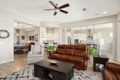 Stunning Endeavor model on the 6th hole of Sun City Festival's on Copper Canyon Golf Club in Arizona - for sale on GolfHomes.com, golf home, golf lot
