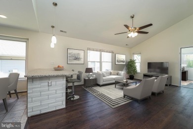This charming brick and siding single-family home offers the on Heritage Harbour Golf Club in Maryland - for sale on GolfHomes.com, golf home, golf lot