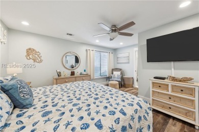 Live the Island lifestyle in this immaculate, newly renovated on Palmetto Dunes Golf Course and Resort in South Carolina - for sale on GolfHomes.com, golf home, golf lot