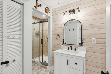 Live the Island lifestyle in this immaculate, newly renovated on Palmetto Dunes Golf Course and Resort in South Carolina - for sale on GolfHomes.com, golf home, golf lot