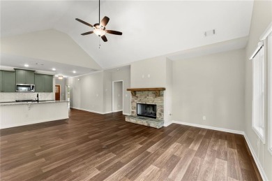 Built in 2022, this beautifully maintained home in the on The Highlands Course at Lake Arrowhead in Georgia - for sale on GolfHomes.com, golf home, golf lot