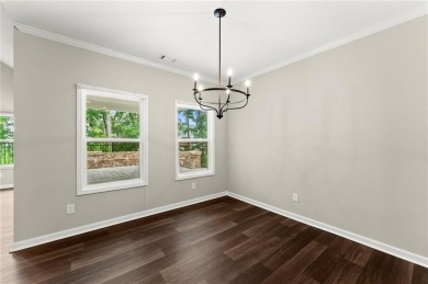 Built in 2022, this beautifully maintained home in the on The Highlands Course at Lake Arrowhead in Georgia - for sale on GolfHomes.com, golf home, golf lot