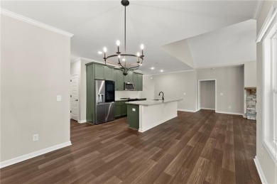 Built in 2022, this beautifully maintained home in the on The Highlands Course at Lake Arrowhead in Georgia - for sale on GolfHomes.com, golf home, golf lot