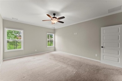 Built in 2022, this beautifully maintained home in the on The Highlands Course at Lake Arrowhead in Georgia - for sale on GolfHomes.com, golf home, golf lot