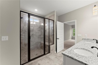 Built in 2022, this beautifully maintained home in the on The Highlands Course at Lake Arrowhead in Georgia - for sale on GolfHomes.com, golf home, golf lot
