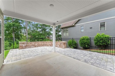 Built in 2022, this beautifully maintained home in the on The Highlands Course at Lake Arrowhead in Georgia - for sale on GolfHomes.com, golf home, golf lot