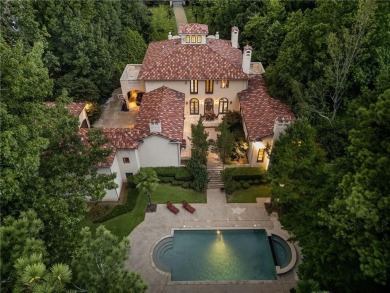 Stunning European-style home on over 1.7 acres of gated, fully on Bobby Jones Golf Club in Georgia - for sale on GolfHomes.com, golf home, golf lot