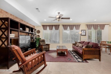 This popular Gala model in Sun City Festival is perfectly on Copper Canyon Golf Club in Arizona - for sale on GolfHomes.com, golf home, golf lot