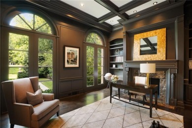 Stunning European-style home on over 1.7 acres of gated, fully on Bobby Jones Golf Club in Georgia - for sale on GolfHomes.com, golf home, golf lot