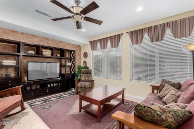 This popular Gala model in Sun City Festival is perfectly on Copper Canyon Golf Club in Arizona - for sale on GolfHomes.com, golf home, golf lot