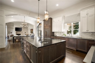 Stunning European-style home on over 1.7 acres of gated, fully on Bobby Jones Golf Club in Georgia - for sale on GolfHomes.com, golf home, golf lot