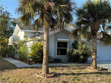 Pool home, duplex, on golf course. NO HOA. New roof in 2015. New on Lehigh Resort Club in Florida - for sale on GolfHomes.com, golf home, golf lot