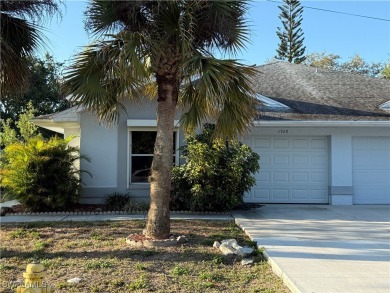 Pool home, duplex, on golf course. NO HOA. New roof in 2015. New on Lehigh Resort Club in Florida - for sale on GolfHomes.com, golf home, golf lot