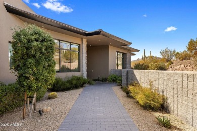 Spectacular mountain & city light views! Nestled in the serene on The Boulders Resort Golf Club in Arizona - for sale on GolfHomes.com, golf home, golf lot