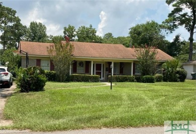 Location, Location, Location.  This mid-century brick ranch is on Bacon Park Golf Course in Georgia - for sale on GolfHomes.com, golf home, golf lot